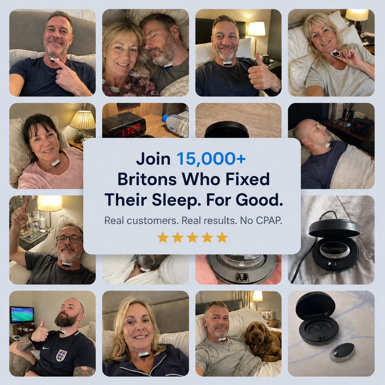SleepEase Pro — Eliminates Snoring & Sleep Apnea