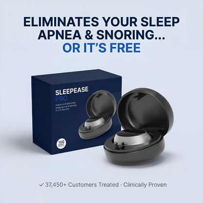 SleepEase Pro — Eliminates Snoring & Sleep Apnea
